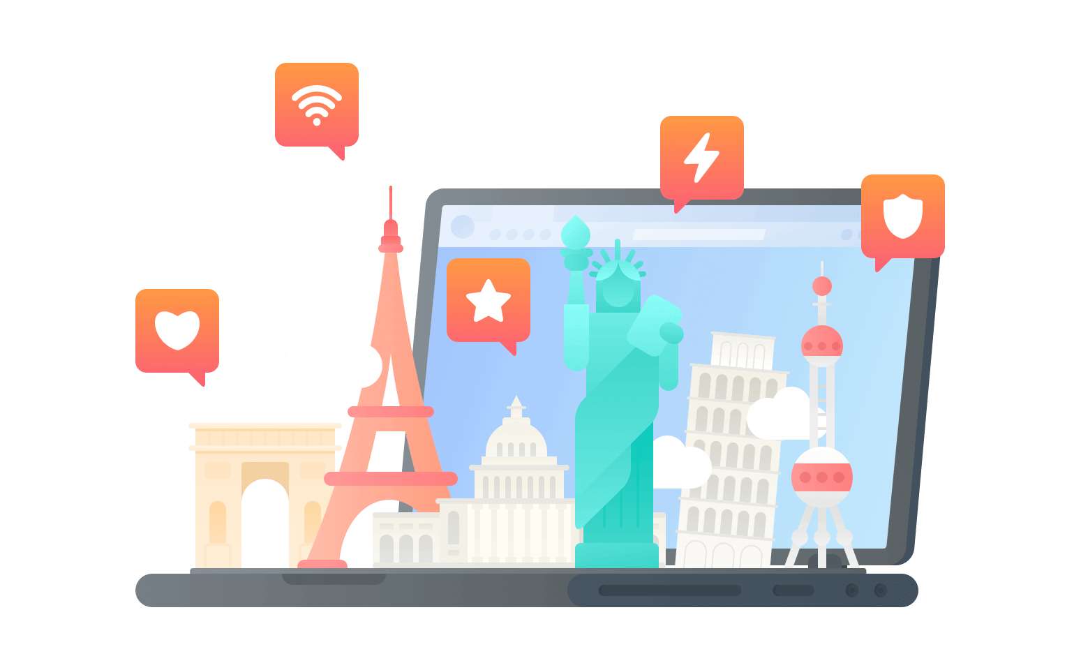 在巴拉圭连接到中国的加速器 - 大陆VPN